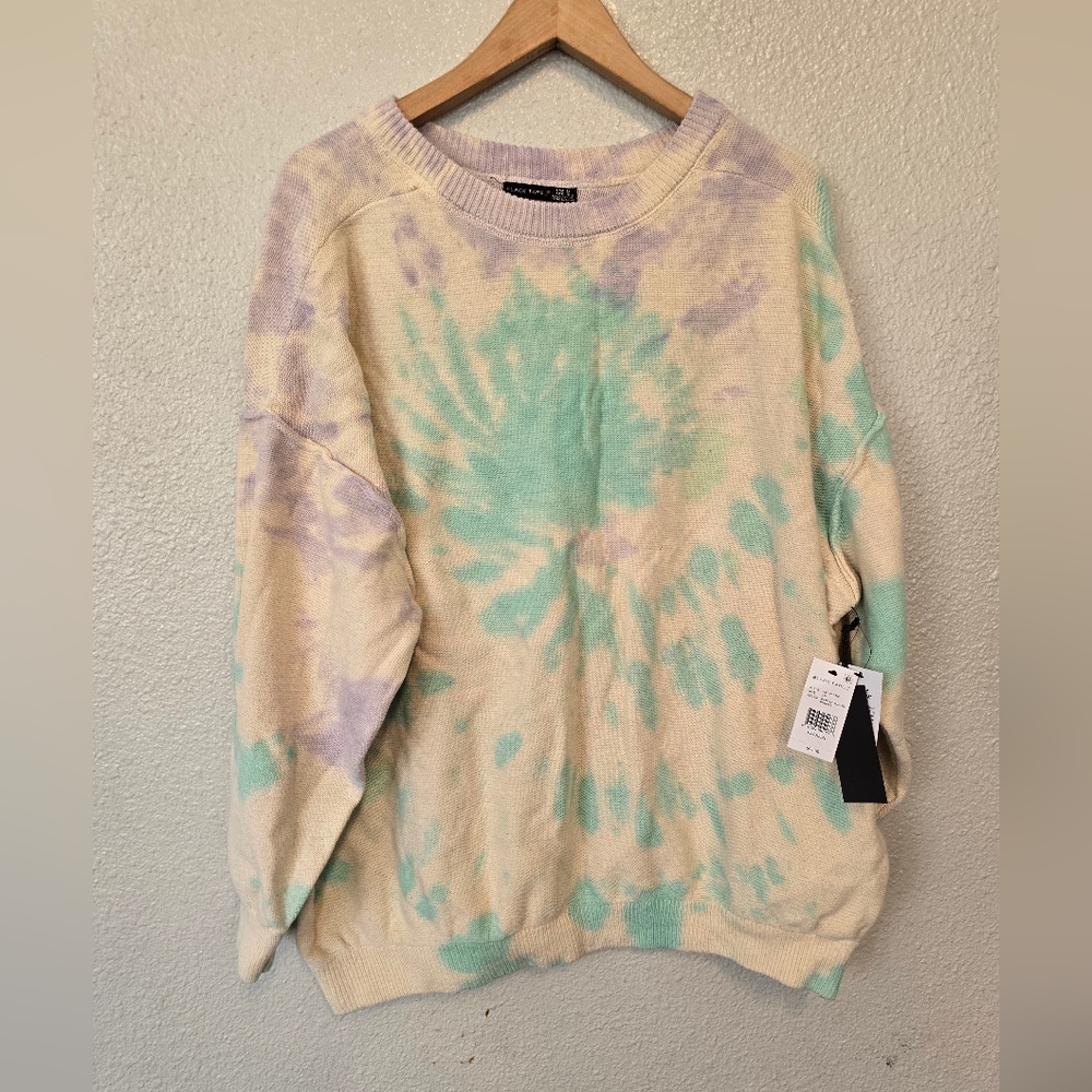 Sold Black tape sweater - Picture 4 of 5